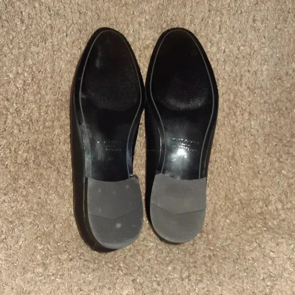 KURT GEIGER-Black Leather-Palermo Silver Studded Venetian Loafers-Sz 45/12-NWOB